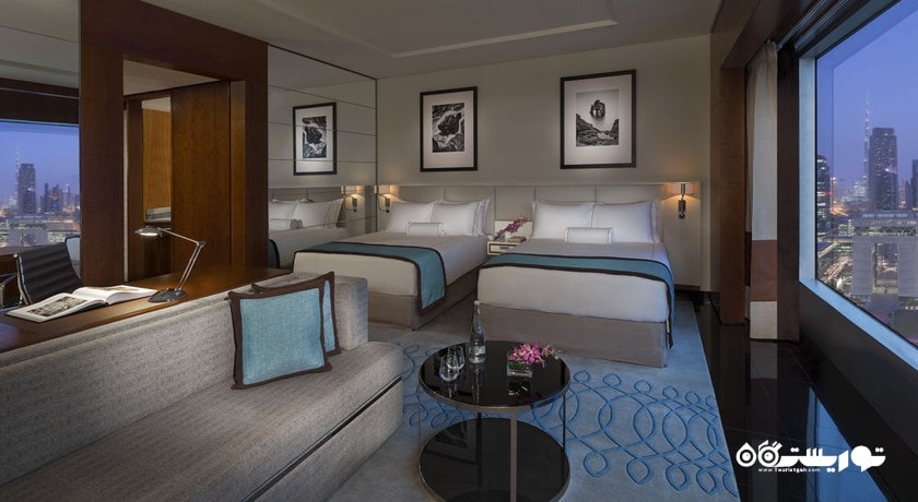 تخت های توئین اتاق فمیلی دلوکس