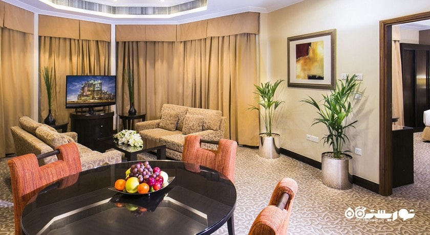 محوطه نشیمن سوئیت دلوکس