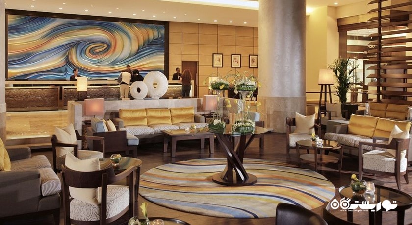 نمای کلی لابی لانج آتریوم