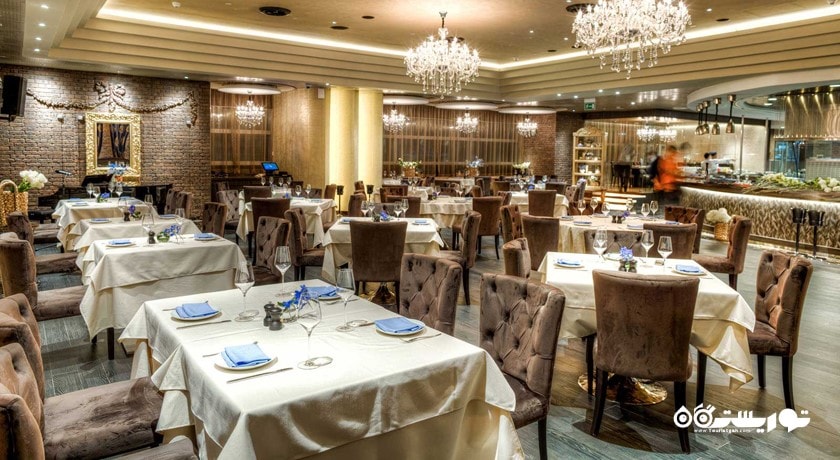 نمای رستوران اوکراینی وسنا