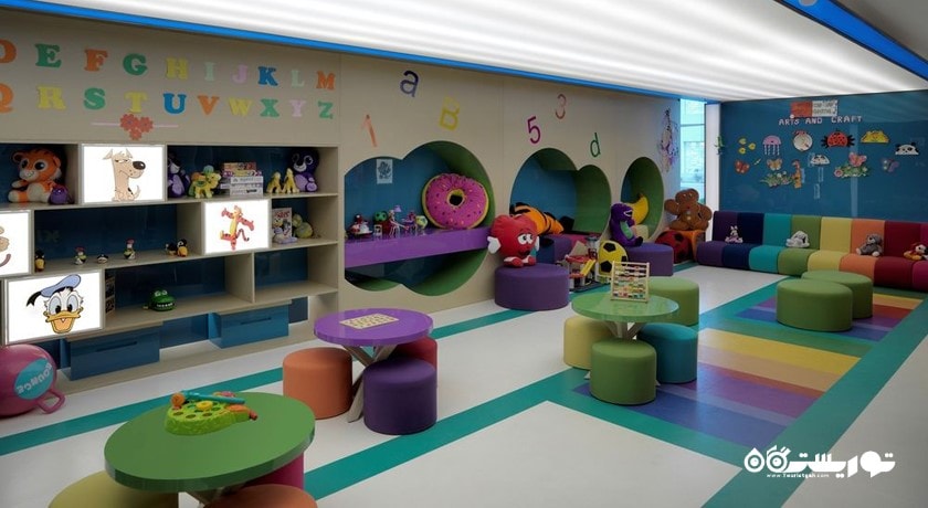 نمایی از کلاب کودکان هتل