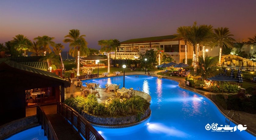 استخر روباز هتل دبی مارینا بیچ