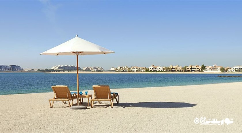 نمای ساحل  هتل فرمونت د پالم دبی