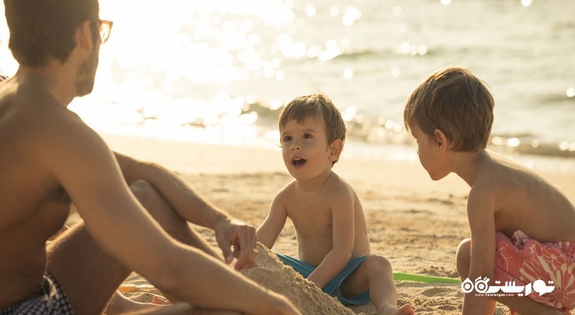 ساحل اختصاصی هتل فور سیزنز ریزورت دبی