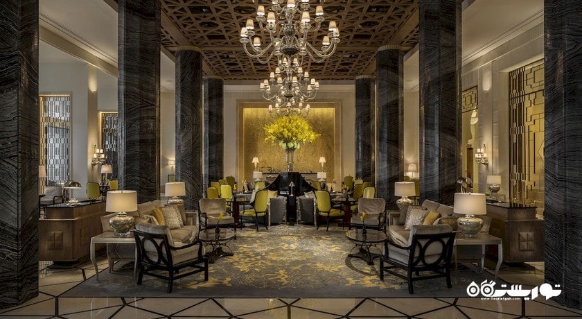 نمای محوطه نشیمن لابی هتل
