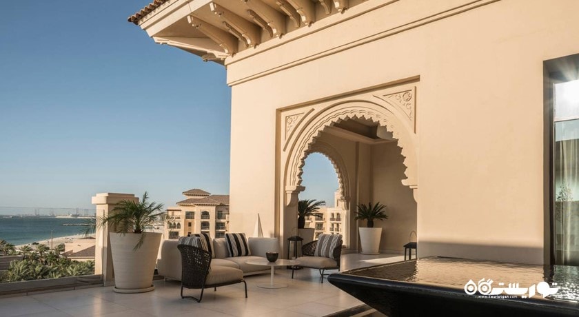 نمای تراس سوئیت پنت هاوس