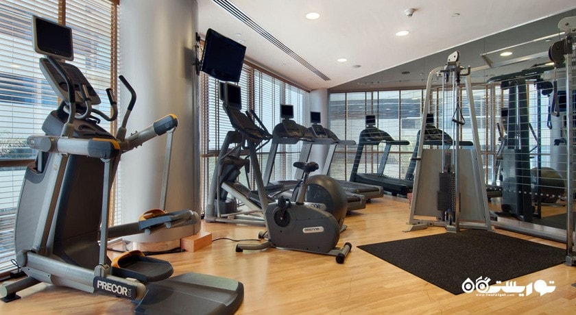 سالن ورزشی هتل هیلتون دبی کریک