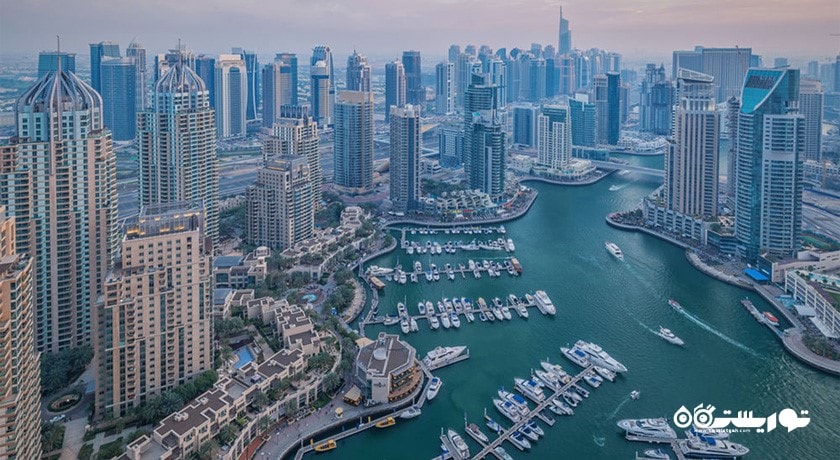 دورنمای هتل اینترکنتیننتال دبی مارینا