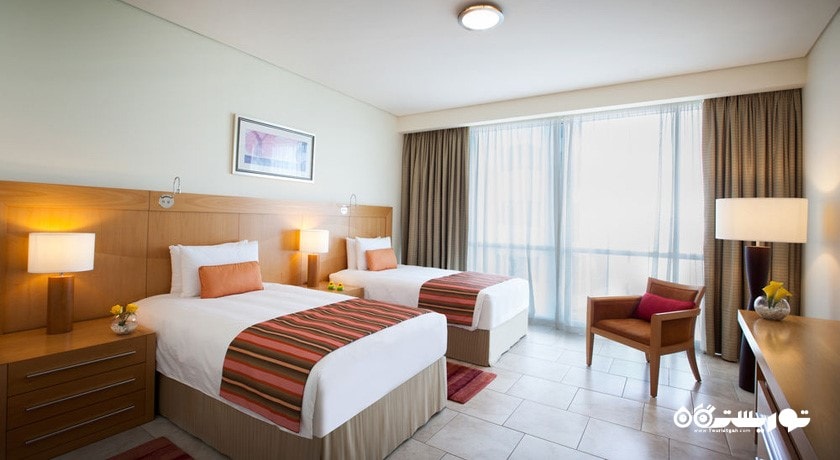 تخت های توئین آپارتمان سه خوابه