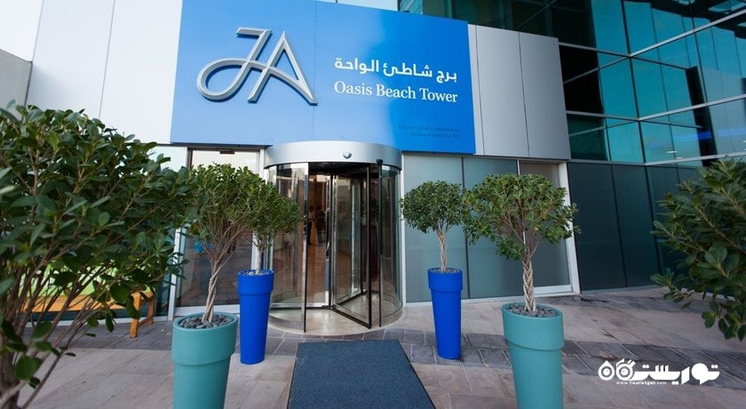 درب ورودی هتل جی ای ائیسس بیچ تاور