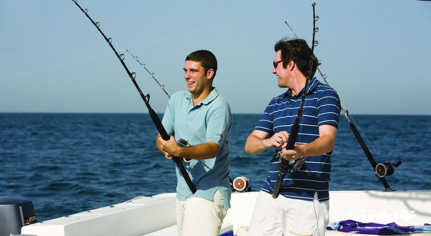 قایق سواری و ماهیگیری در هتل