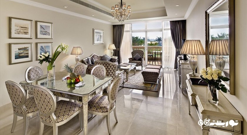 محوطه نشیمن سوئیت پالم