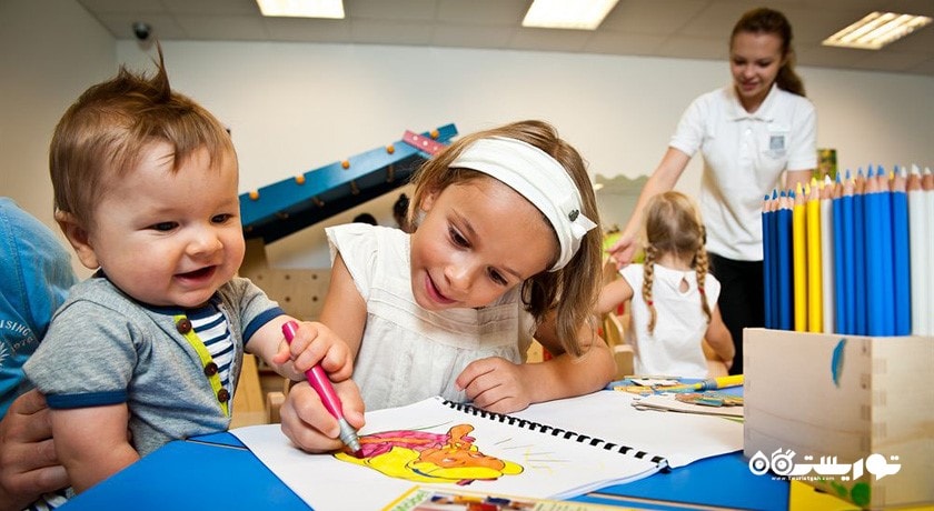 کلاب کودکان هتل کمپنسکی اند رزیدنس پالم جمیرا