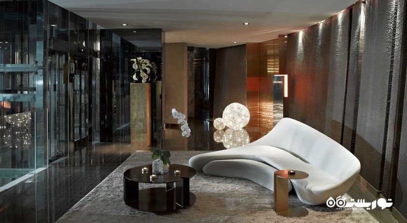 نمای محوطه نشیمن لابی هتل