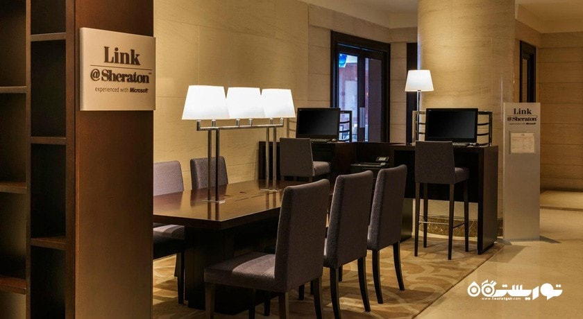 نمایی از مرکز کسب  کار هتل