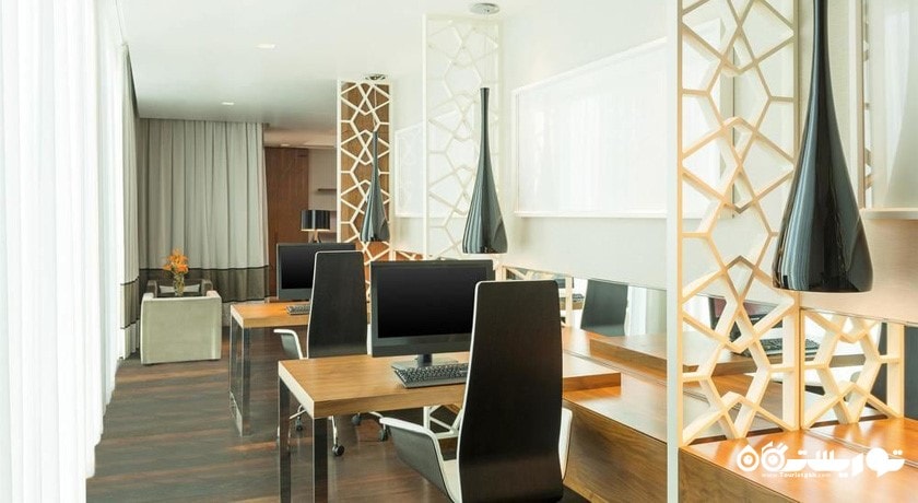 نمایی از مرکز کسب و کار هتل