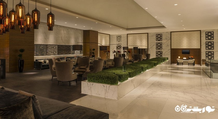 نمای محوطه نشیمن لابی هتل