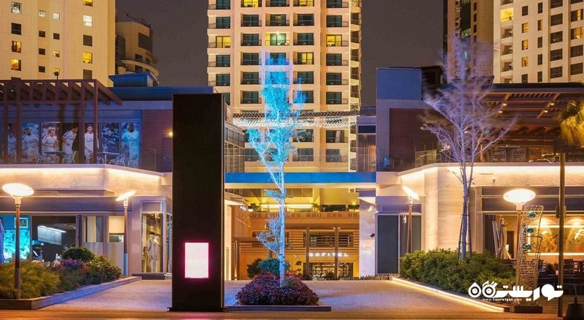 نمای سختمان هتل سوفیتل دبی جمیرا بیچ