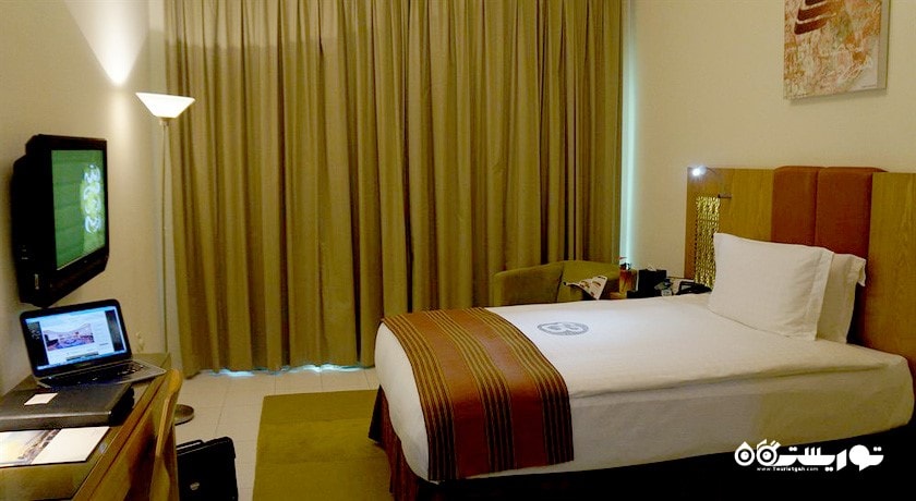 نمای تخت یک نفره اتاق سینگل