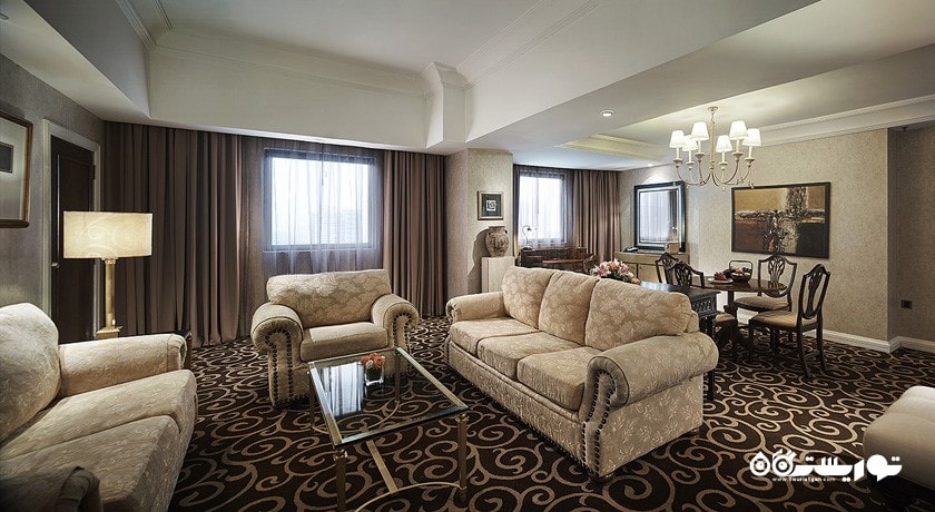 محوطه نشیمن سوئیت پرمیر