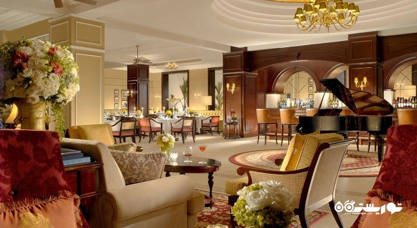 نمای محوطه نشیمن لابی هتل