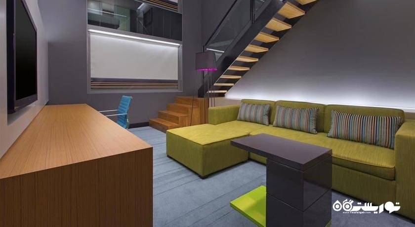 محوطه نشیمن سوئیت هتل