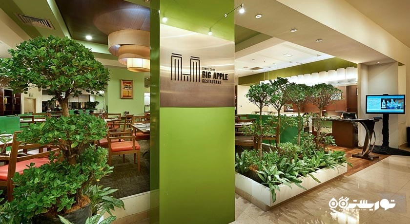 رستوران بیگ اپل هتل برجایا تایمز اسکوئر