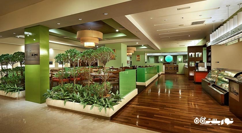 نمایی از رستوران بیگ اپل