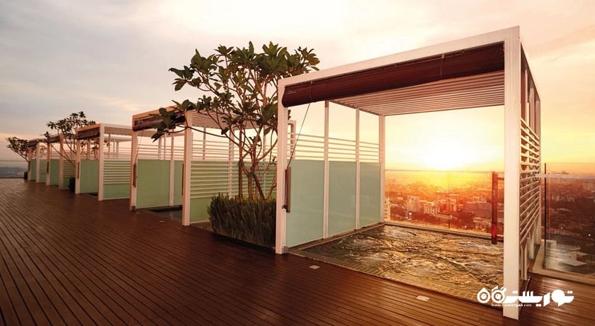 جکوزی هتل آپارتمان کپری بای فریزر