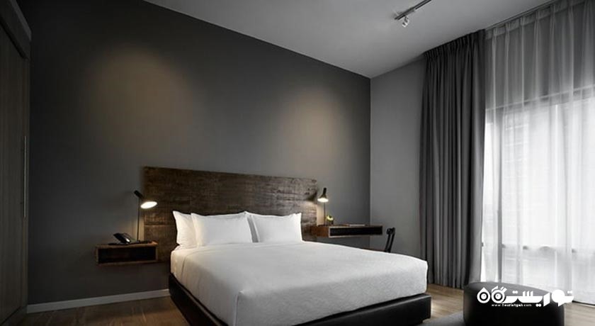 تخت بزرگ سوئیت یک خوابه