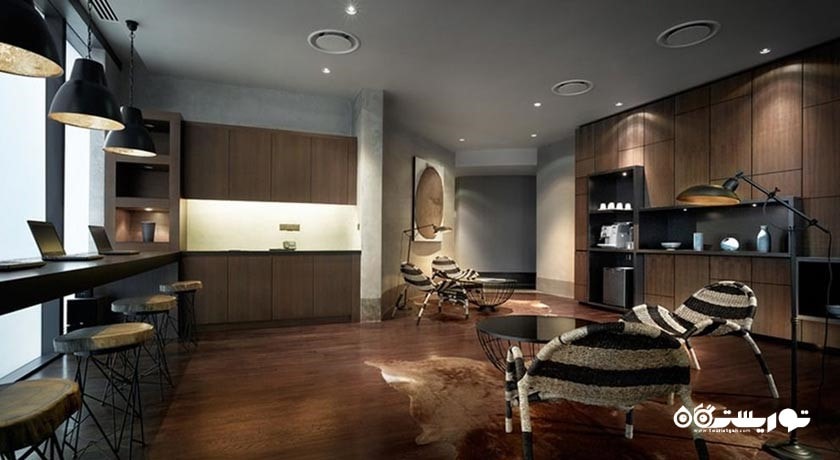 نمایی از مرکز کسب و کار هتل