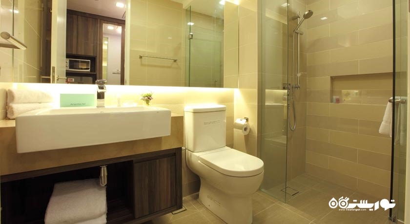 حمام و سرویس بهداشتی اتاق ها