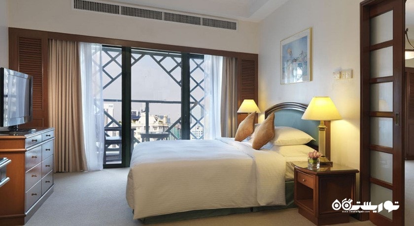نمای تخت بزرگ سوئیت دلوکس