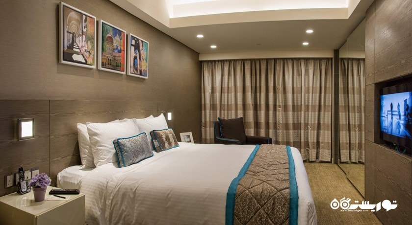 نمای تخت بزرگ آپارتمان اگزکیوتیو