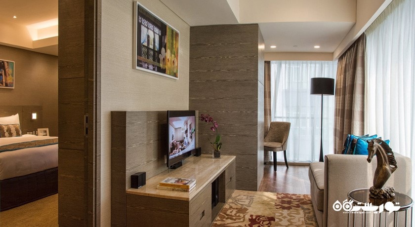 محوطه نشیمن آپارتمان اگزکیوتیو