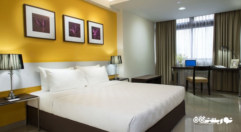 نمای تخت بزرگ اتاق سوپریور