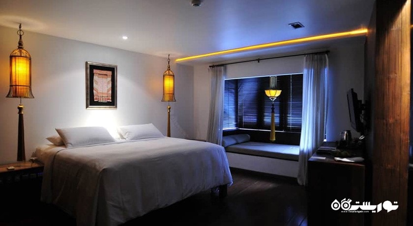 تخت بزرگ اتاق لوکس کریب