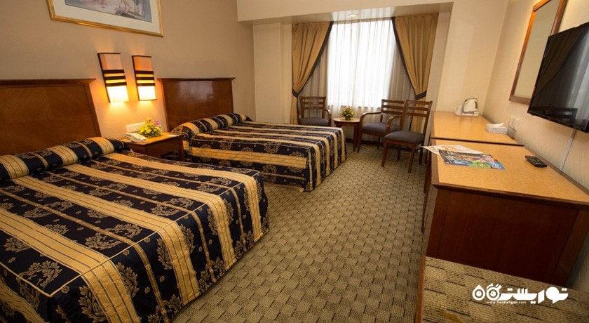 تخت های توئین اتاق دلوکس