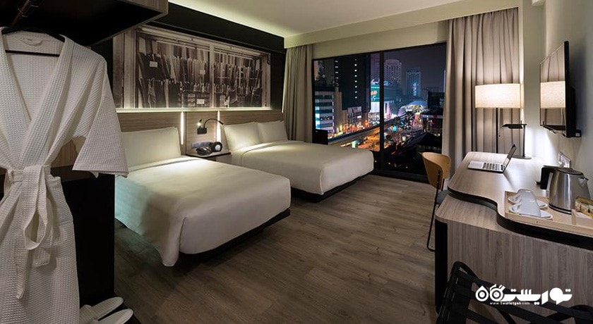 تخت های توئین اتاق دلوکس