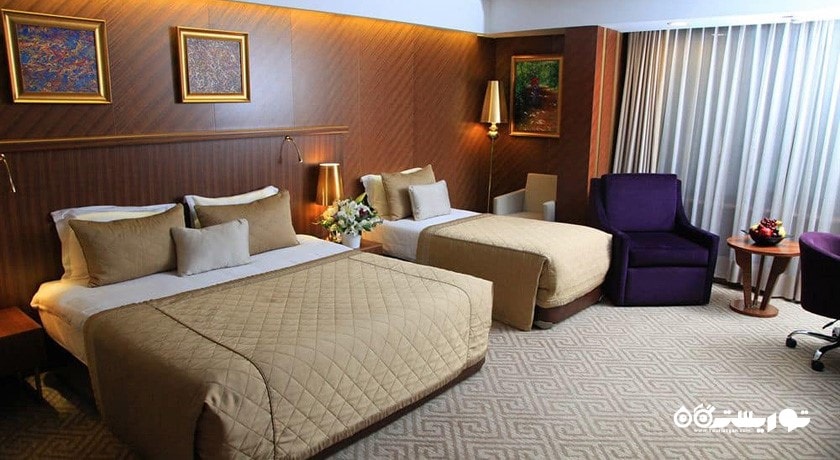 نمای تخت های اتاق استاندارد