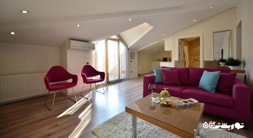 محوطه نشیمن سوئیت پنت هاوس