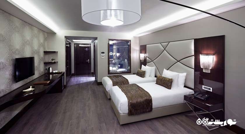 تخت های توئین اتاق دلوکس