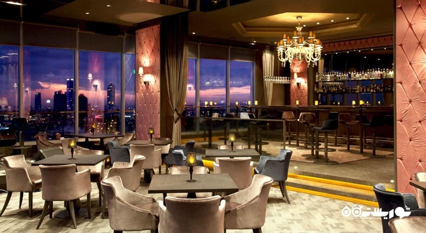 نمای روف بار هتل ددمان استانبول