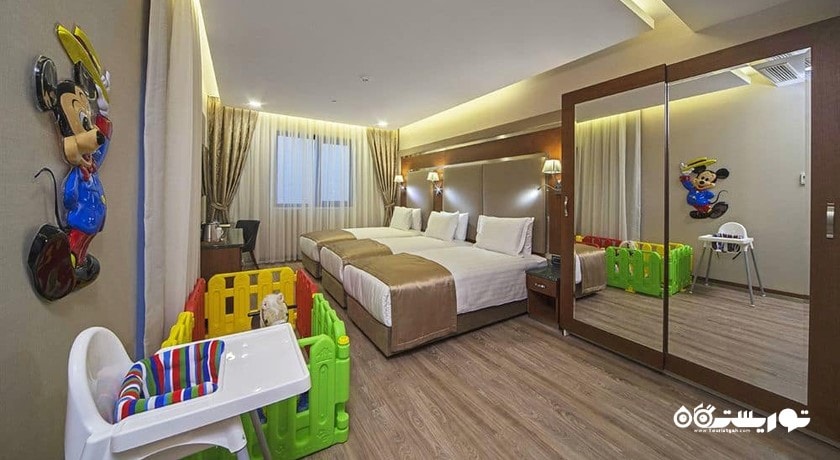 نمای کلی از اتاق تریپل