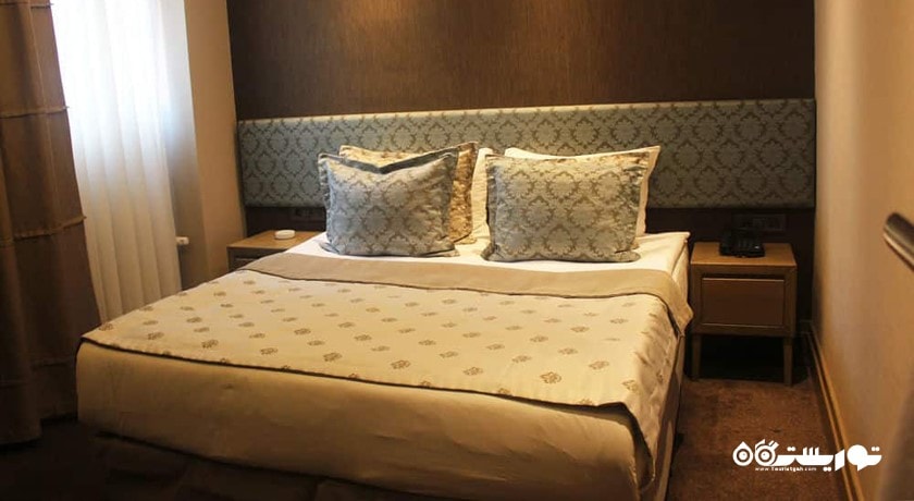 نمای تخت بزرگ اتاق سینگل