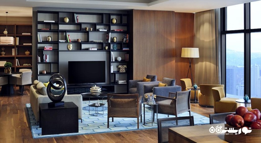 لابی لانج هتل ماریوت شیشلی