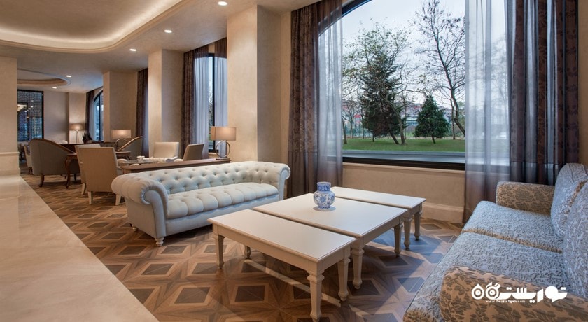 محوطه نشیمن لابی هتل