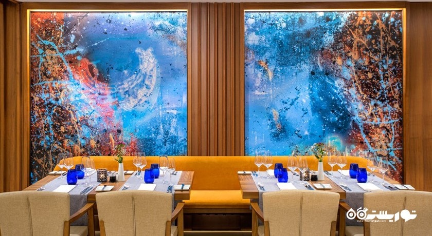 میز غذاخوری رستوران کالین آرت