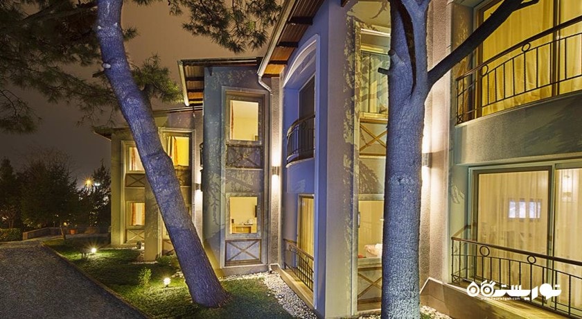 نمای ساختمان اتاق های هتل