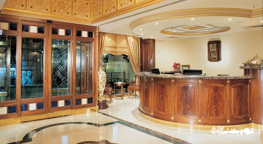 میز پذیرش هتل سنترال پالاس تکسیم